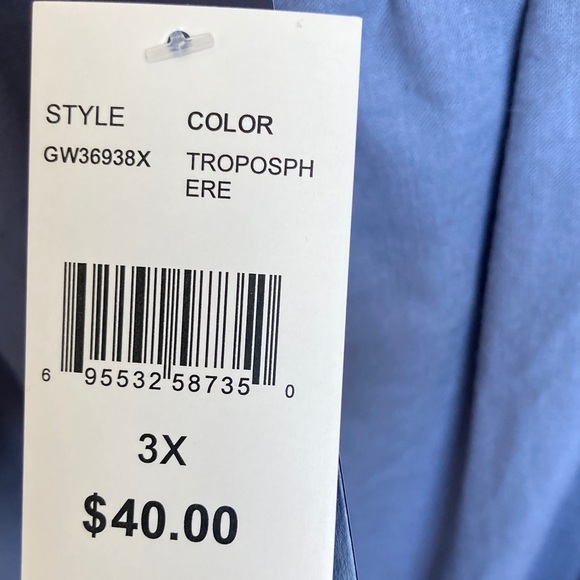 Architect top peasant blouse shirt vibe smock detail boho business casual 3X - Picture 12 of 15